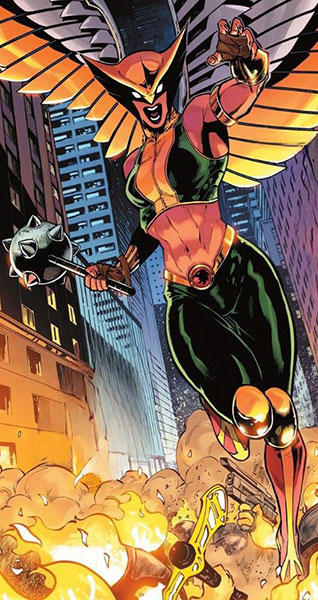 Девушка-ястреб: Кендра Сондерс